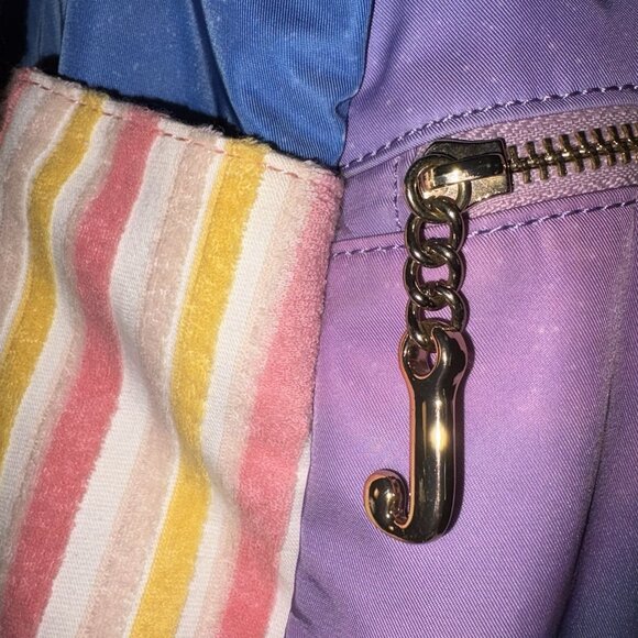 Juicy Couture Backpack Unicorn Spell Out Logo Gold Hardware Rare main image 11
